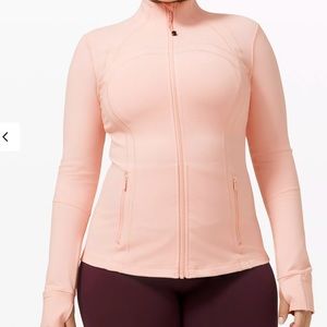 Lululemon pink define jacket